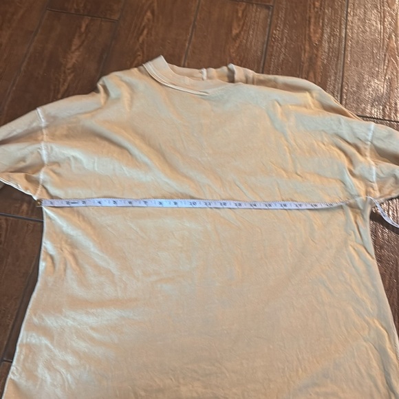 We the Free Light Yellow Long Sleeve Top Men's Size Small - Picture 4 of 5